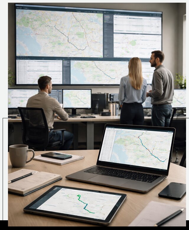 Трекинг грузов и Fleet Management, мониторинг автопарка в Петропавловске-Камчатском